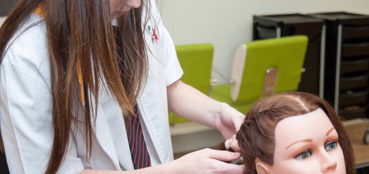 Image of Hairdressing At The Samworth Church Academy